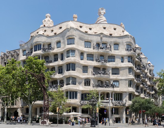 Casa Milà, Barcelone, Espagne